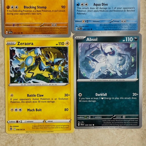 Pokemon Trading Card Set of 12 - Picture 9 of 9